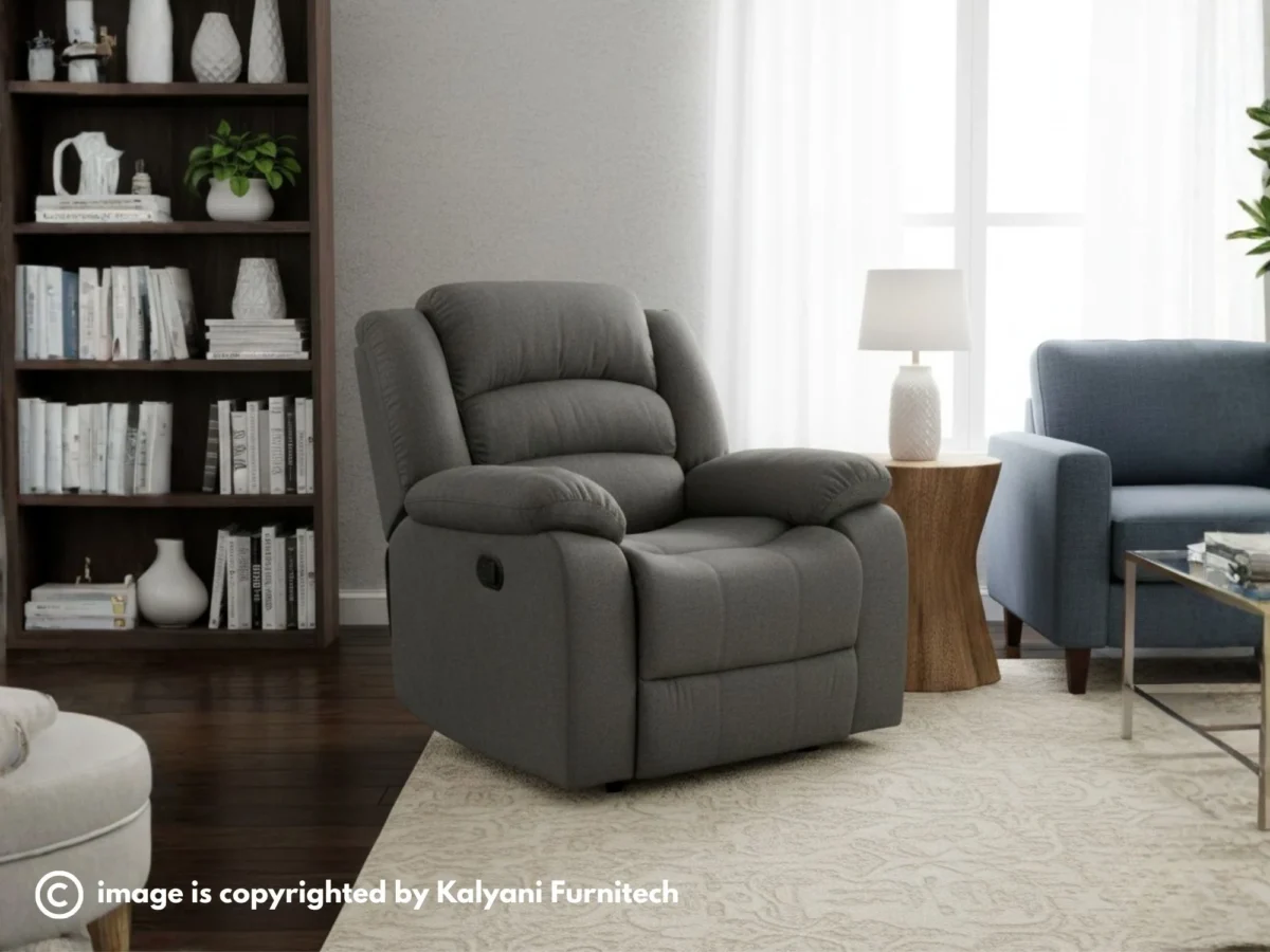 1 Seater Recliner, Manual (KFMRC004) - Image 3
