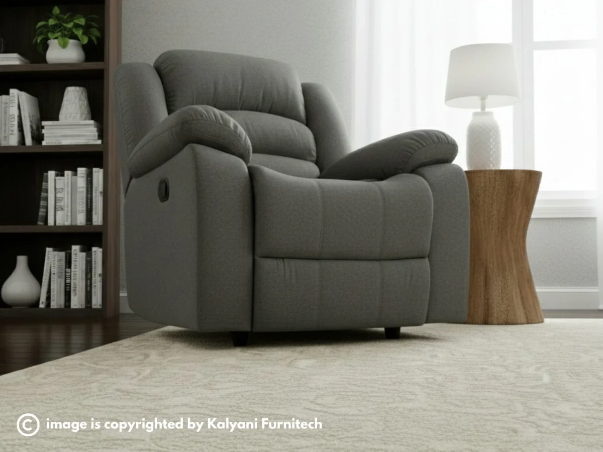 1 Seater Recliner, Manual (KFMRC004) - Image 4