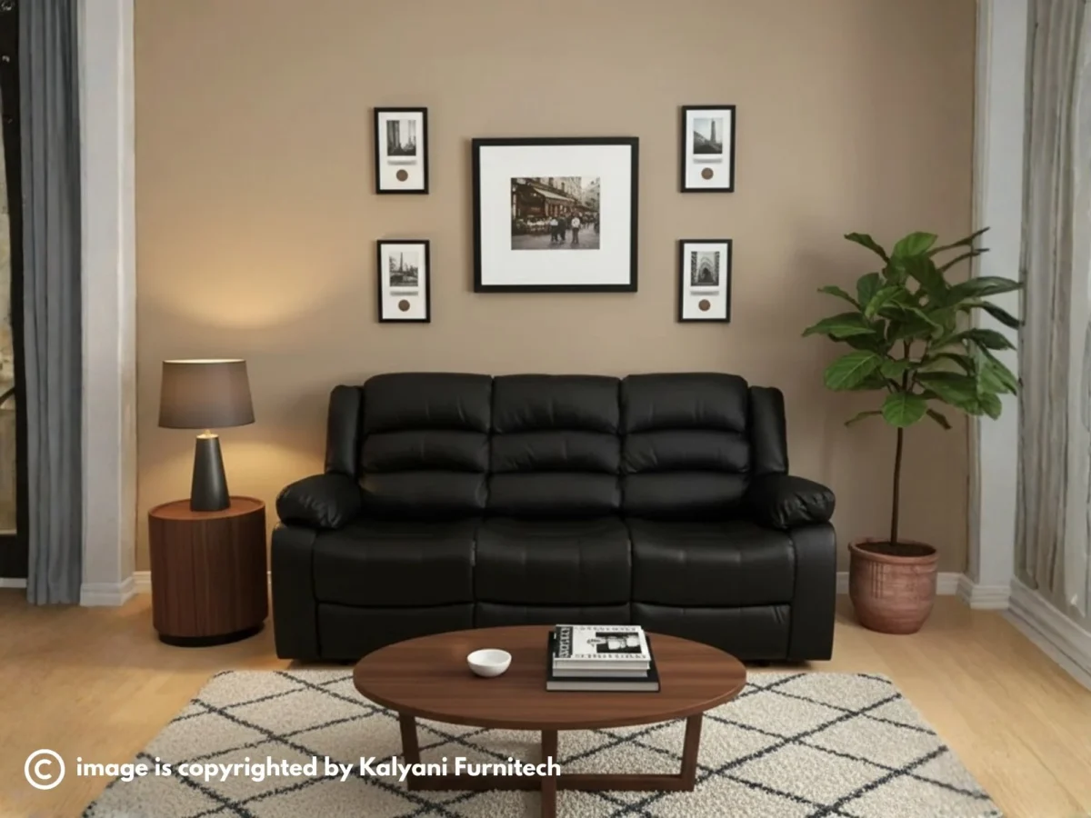 3 Seater Recliner, Manual (KFTHRM001) - Image 2