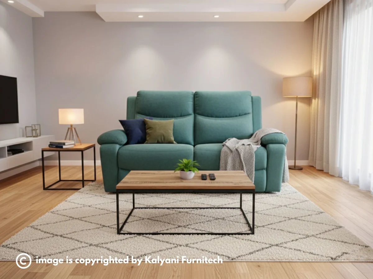 2 Seater Recliner, Motorised (KFTWRE001) - Image 3