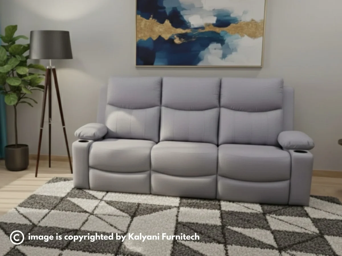 3 Seater Recliner, Motorised (KFTHRE001) - Image 3