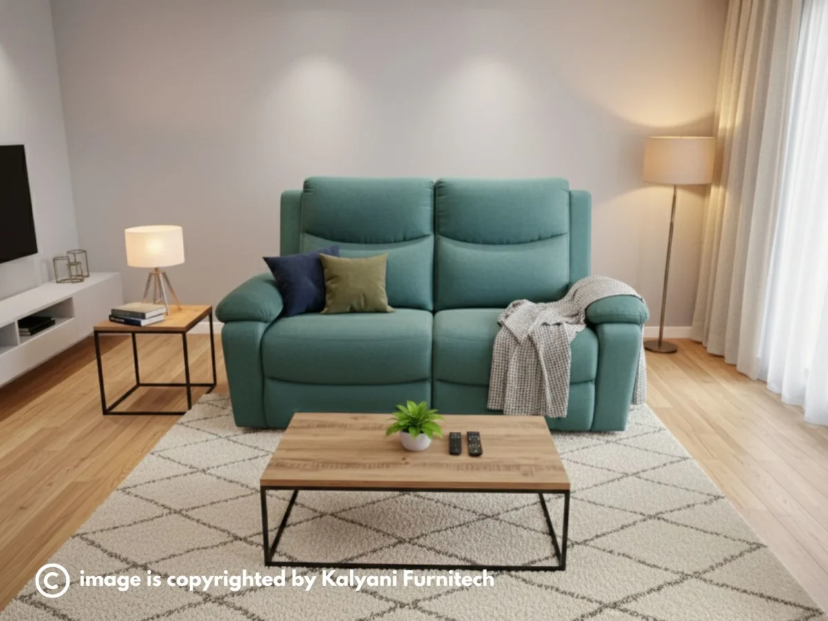 2 Seater Recliner, Motorised (KFTWRE001) - Image 4