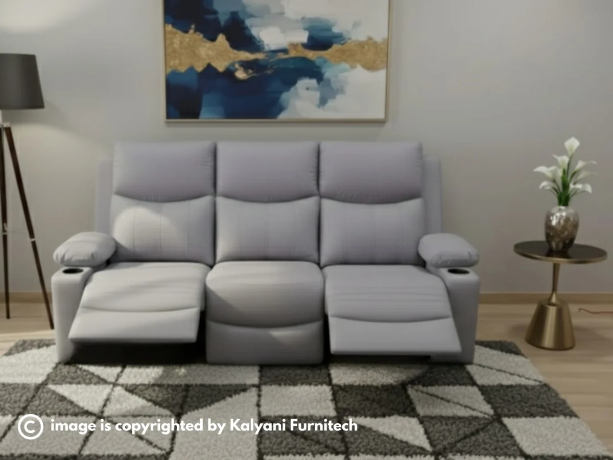 3 Seater Recliner, Motorised (KFTHRE001) - Image 4