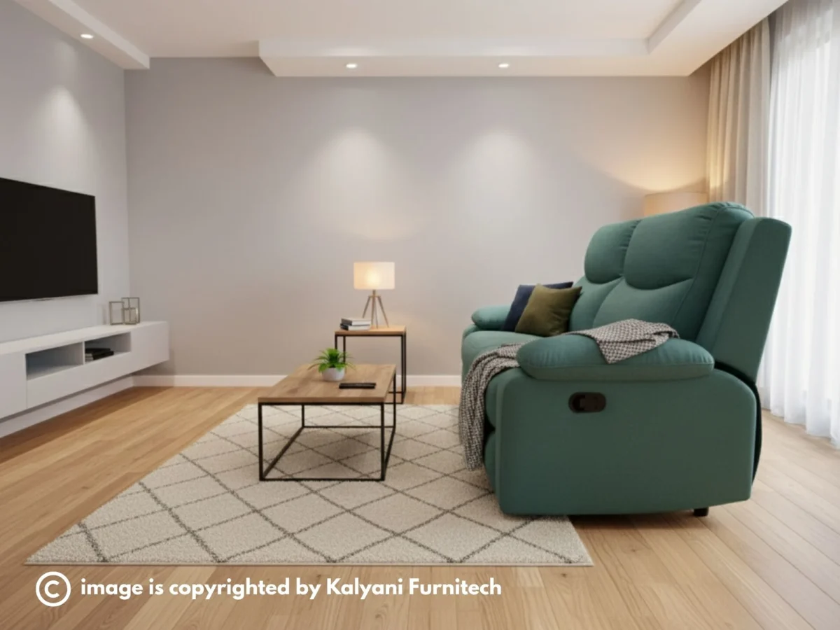 2 Seater Recliner, Motorised (KFTWRE001) - Image 5