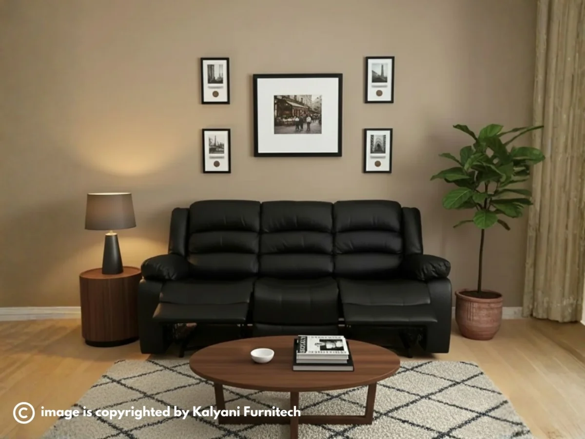 3 Seater Recliner, Manual (KFTHRM001) - Image 5