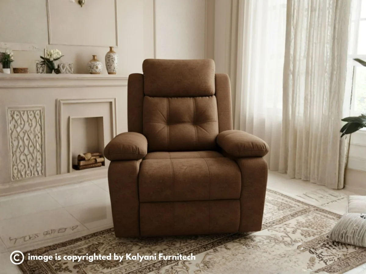 1 Seater Recliner, Motorised (KFERC002) - Image 2