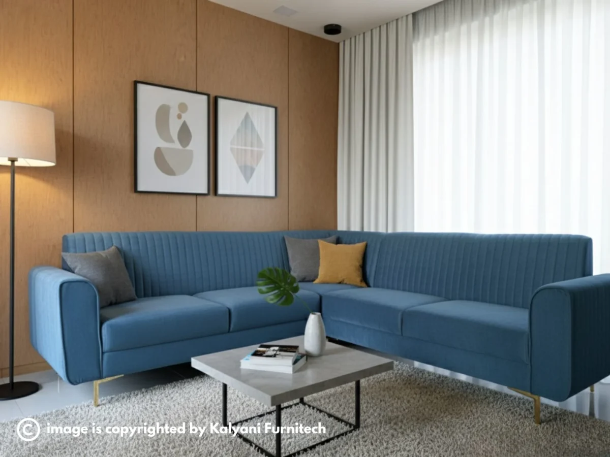 L Shape Sofa (KFLS002) - Image 2