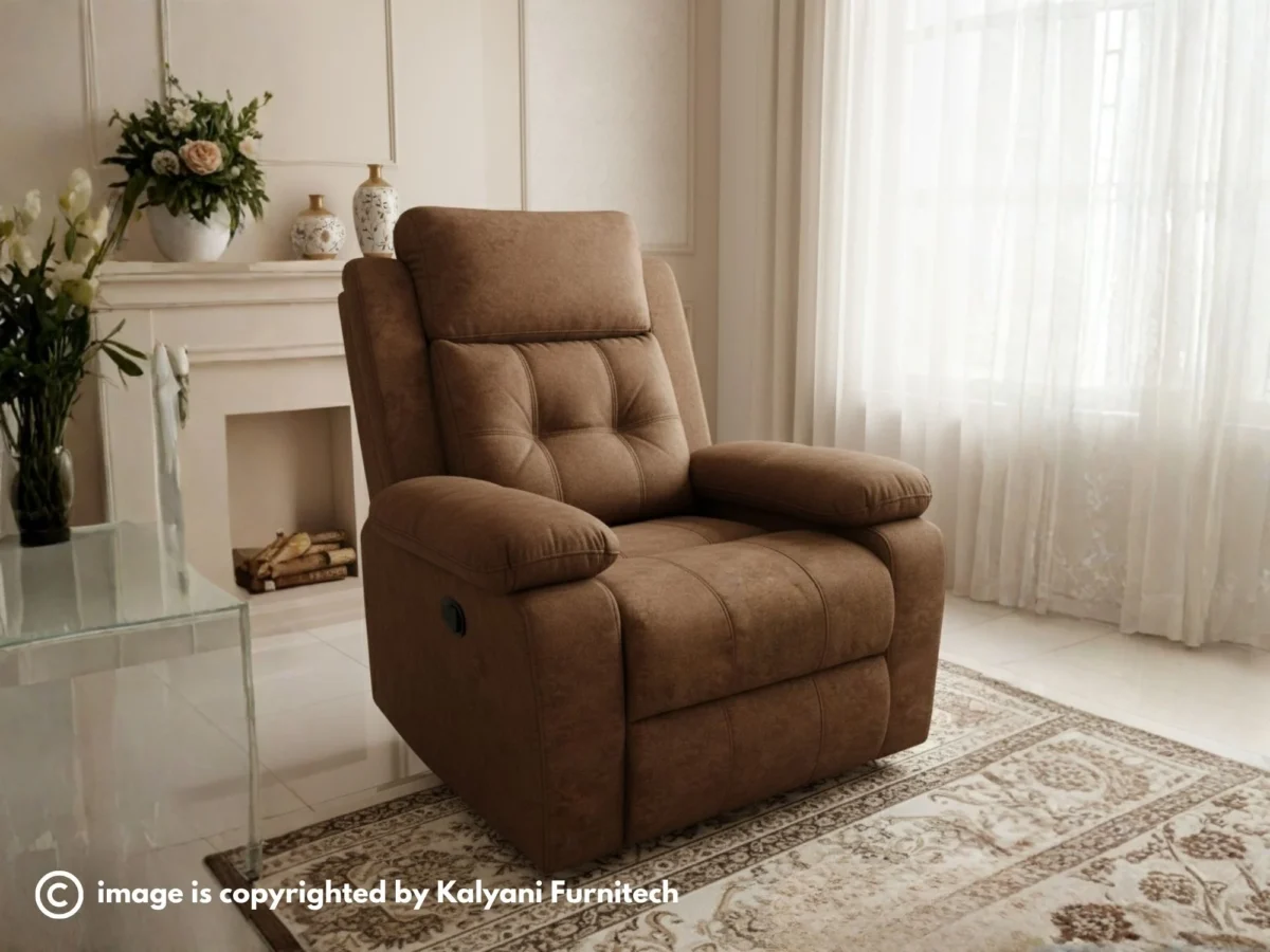 1 Seater Recliner, Motorised (KFERC002) - Image 3