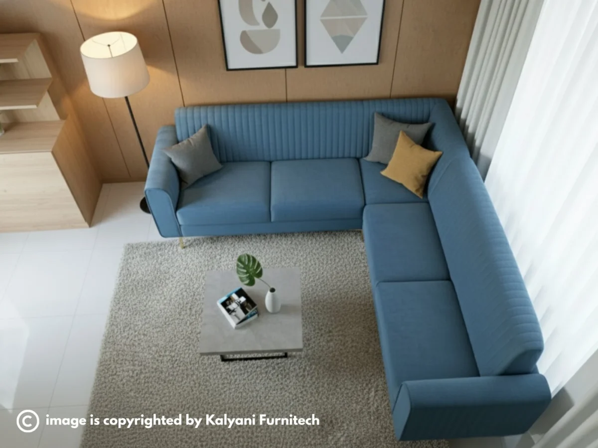 L Shape Sofa (KFLS002) - Image 4