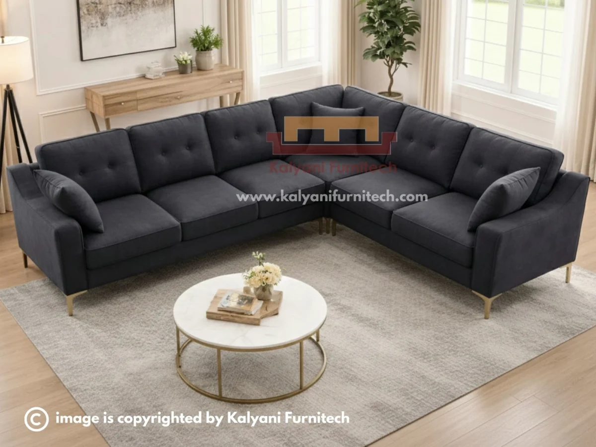 L Shape Sofa (KFLS005) - Image 4