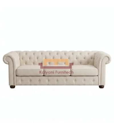 Classic Chesterfield 3-Seater Sofa