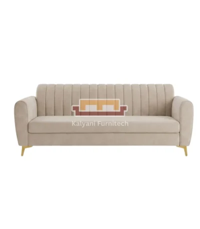 3 Seater Premium Channel-Tufted Sofa