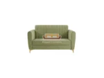Modern Sage Green 2 Seater Sofa