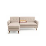 Contemporary Mid Century L Shape Sofa