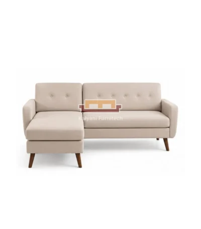 Contemporary Mid Century L Shape Sofa