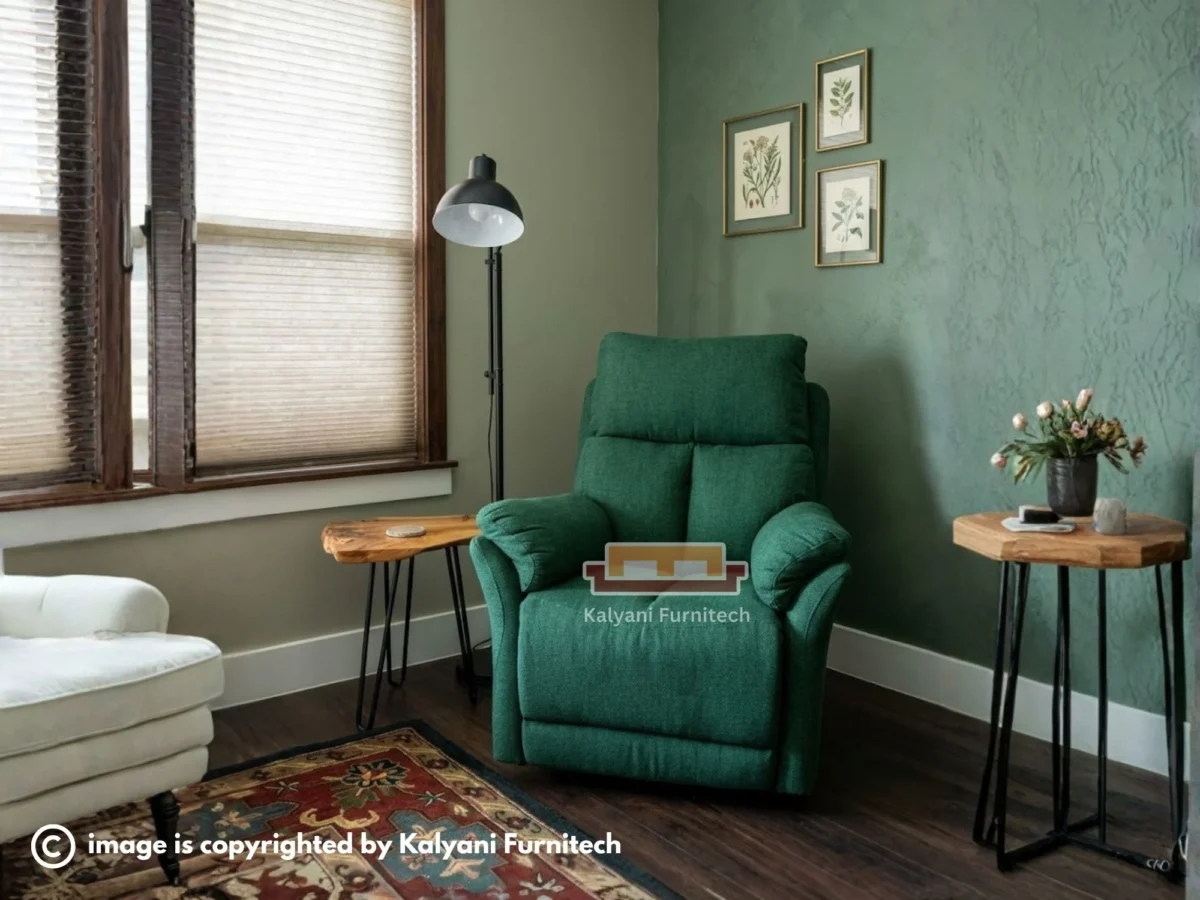 1 Seater Recliner, Rocking & Revolving Recliner, (KFRRC001) - Image 2