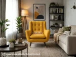Wing cum Lounge chair (KFAC015) - Image 2