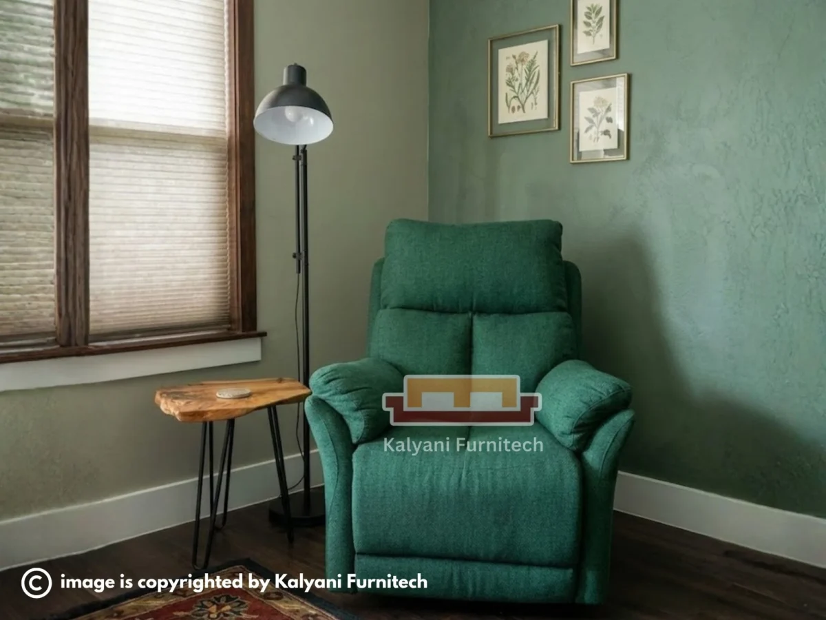 1 Seater Recliner, Rocking & Revolving Recliner, (KFRRC001) - Image 3